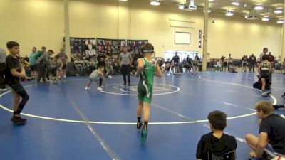 65 lbs Rr Rnd 1 - Gino Marapese, Highland Hornets K-8 vs Tyler Demand, Lake WC K-8