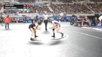 102-D1 5th Place Match - Laila Lopez, Tolleson Union High School vs Destiny Medina, Shadow Ridge High School
