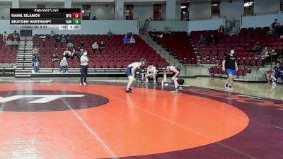 141 lbs Consi Of 8 #1 - Ramil Islamov, West Virginia vs Brayden Hartranft, Franklin & Marshall