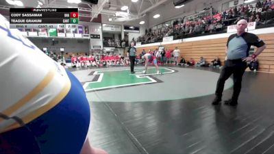 215 lbs Semis & 1st Wb (8 Team) - Jase Kroger, Canton vs Isaiah Crownover, Bon Homme/Avon