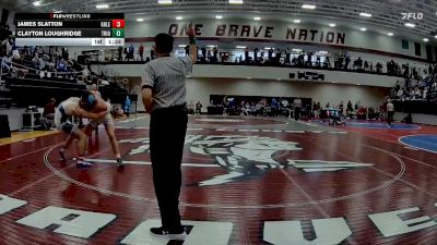 165 lbs 4th Wrestleback (16 Team) - Clayton Loughridge, Trion vs James Slatton, Gordon Lee