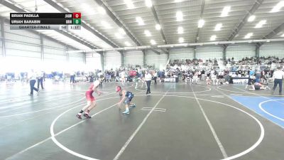109 lbs Quarterfinal - Brian Padilla, JagWay vs Uriah Barabin, Grindhouse WC