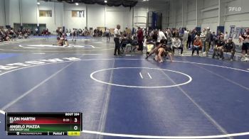 184 lbs Cons. Round 5 - Angelo Piazza, Centenary (NJ) vs Elon Martin, RIT