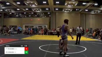 Match - Ruben R Calderon, W4R Training Center. vs Brock Bobzien, Poway High School