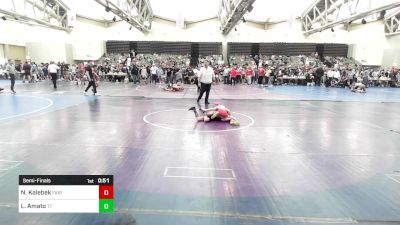 65-B lbs Semifinal - Noah Kalebek, Fair Lawn vs Luca Amato, Team Tugman