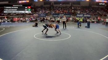 D 1 157 lbs Cons. Round 1 - Cortez Jackson, Airline vs Dallas Doucet, Sulphur
