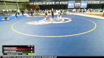 132 lbs Cons. Round 2 - Marcus Kogut, Power House Wrestling vs Pedro Rogers, Federal Way Spartans Wrestling