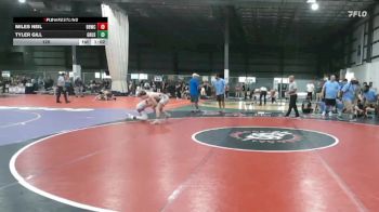 120 lbs 1 - Tyler Gill, GROUND UP USA vs Miles Neil, BEACH BOYZ WRESTLING CLUB