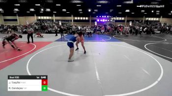 190 lbs Consi Of 32 #2 - Jet Toepfer, Portage WC vs Ramon Cendejas, Top Dog WC