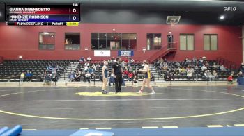 138 lbs Champ. Round 1 - Makenzie Robinson, Emory & Henry vs Gianna Dibenedetto, Emmanuel University