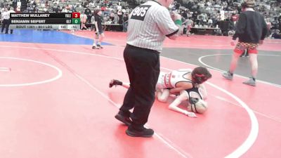 80-I lbs Consi Of 8 #2 - Matthew Mullaney, Yale Street vs Benjamin Seifert, Olympic