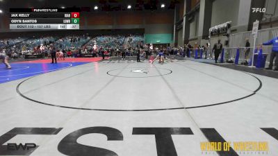 157 lbs Consi Of 8 #1 - Jax Kelly, Idaho Gold vs Odyn Santos, Lowry Buckaroos