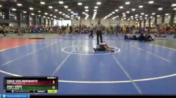 72 lbs Round 1 (6 Team) - Vince Von Bernewitz, East Coast Elite vs Drey Kren, Team Sconnie