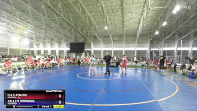 113 lbs Quarterfinals (8 Team) - Eli Flowers, Georgia vs Kellen Downing, Montana