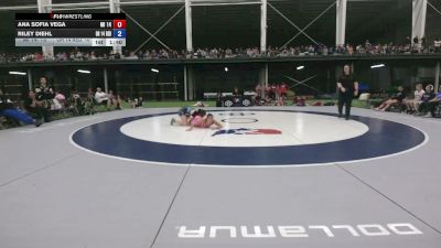 135 lbs Ana Sofia Vega, Michigan vs Riley Diehl, Ohio Red