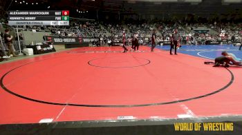 70 lbs Quarterfinal - Alexander Marroquin, MANTANONA-TC vs Kenneth Henry, Powerhouse Wrestling