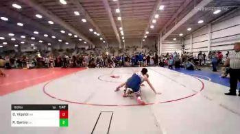 160 lbs Round Of 64 - Dylan Vigstol, MA vs Richard Garcia, CA