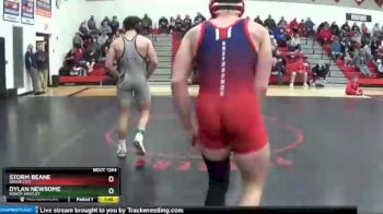 165 lbs Semifinal - Dylan Newsome, Bishop Hartley vs Storm Beane, Grove City