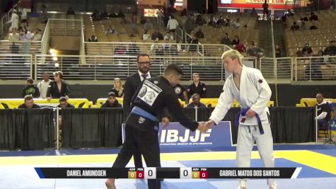 Gabriel Matos Dos Santos vs Daniel Amundsen 2025 Pan Jiu Jitsu IBJJF Championship
