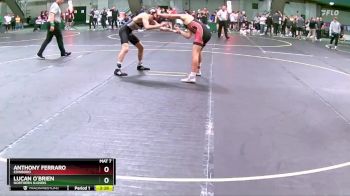 141 lbs Cons. Semi - Lucan O`Brien, Northern Illinois vs Anthony Ferraro, Edinboro