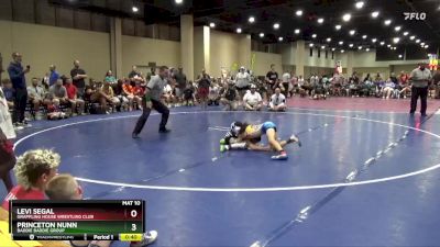 70 lbs Semifinal - Princeton Nunn, Baddie Baddie Group vs Levi Segal, Grappling House Wrestling Club