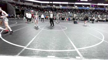 98 lbs Consi Of 4 - Brinlie Bazer, Nebraska Wr Ac vs Aslinn Waters, King Select Wr Ac