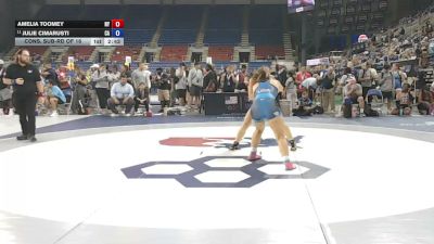145 lbs Cons. Sub-rd Of 16 - Amelia Toomey, New York vs Julie Cimarusti, California