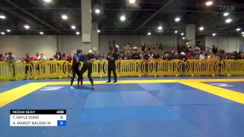 TAISHA GAYLE SUNG vs ANDREA MARGIT BALOGH MENDOZA 2024 American National IBJJF Jiu-Jitsu Championship