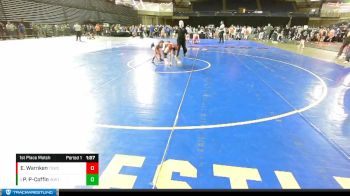 93 lbs 1st Place Match - Paloma Parr-Coffin, Inland Northwest Wrestling Training Center vs Esabellah Warnken, Team Scorpion Wrestling Club