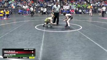 90 lbs Champ. Round 1 - Nick Dilallo, Arlington Cardinals WC vs Drew Ritchie, Demolition WC