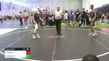 137 lbs Consi Of 8 #2 - Devan Carter, Mat Demon WC vs Jack Estevez, Church Boyz WC