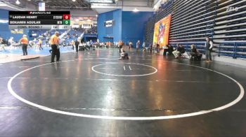 144 lbs Cons. Round 7 - Benjamin Aguilar, Mountain View vs Laudan Henry, St Peter Prepatory