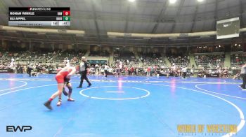 88 lbs Consi Of 16 #1 - Ronan Winkle, Raw Wrestling Club vs Eli Appel, Dakota Boyz Wrestling Club
