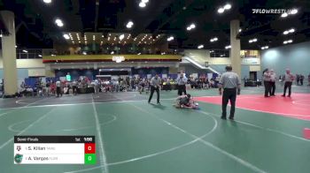 141 lbs Semifinal - Scott Kilian, Texas A&M vs Alfonso Vargas, Florida