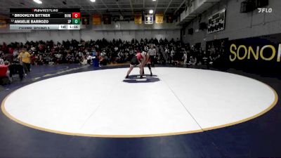 170 lbs Champ. Round 1 - Angelie Barrozo, Santa Paula vs Brooklyn Bittner, Rio Mesa