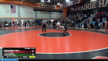 G-14 lbs Round 3 - Lyni Gusick, Center Point-Urbana vs Alexandria Held, Iowa City, West