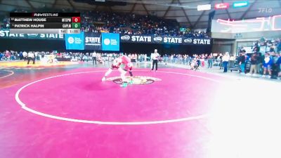 Boys 3A 144 lbs Champ. Round 3 - Patrick Halpin, Capital vs Matthew House, Mt. Spokane