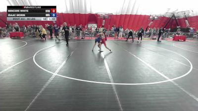 96 lbs Quarters - Mincere White, Beat The Streets Chicago-Roseland vs Isaac Morin, Northern Elite