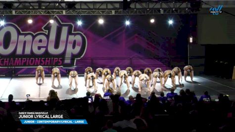 Dance Mania Nashville - Junior Lyrical Large [2025 Junior - Contemporary/Lyrical - Large Day 3] 2025 One Up Grand Nationals