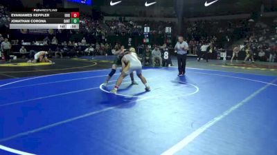 190 lbs Consi Of 32 #2 - EvanJames Keppler, Edison (CS) vs Jonathan Corona, Santa Barbara (SS)