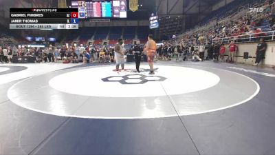 285 lbs Cons. Rd Of 64 - Gabriel Fimbres, AZ vs Jamir Thomas, IL