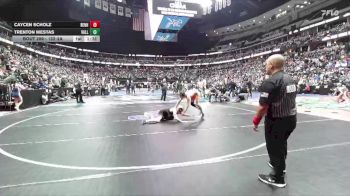 132-3A Semifinal - Caycen Scholz, Bennett vs Trenton Mestas, Valley