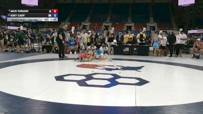 106 lbs Cons. Rd Of 16 - Jack Thrush, Arizona vs Joey Cady, Minnesota