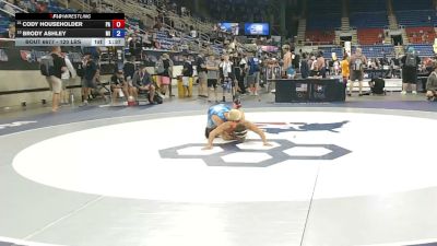 120 lbs Cons. Rd Of 16 - Cody Householder, Pennsylvania vs Brody Ashley, Michigan