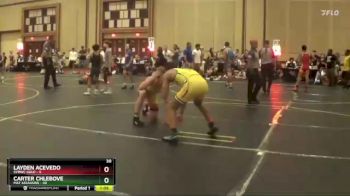 150 lbs Semis & 1st Wrestleback (8 Team) - Carter Chlebove, Mat Assassins vs Layden Acevedo, SVRWC Gold