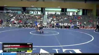 160 lbs Quarterfinals (8 Team) - Chadlee Humphries, Harrah vs Lennon Pollard, Cushing