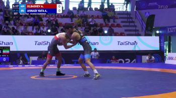 55 kg 1/4 Final - Adam Ulbashev, Individual Neutral Athletes vs Ali Abdollah Ahmadi Vafa, Iran