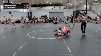 100 lbs Round 1 (4 Team) - Graham Fernald, Smitty`s Barn vs Colton Riordan, The Outsiders