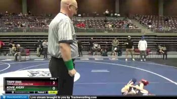 42 lbs Semifinal - Kovie Avery, Westlake vs Tripp Dias, Trailblazer Wrestling Club