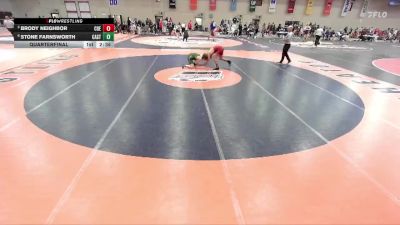 133 lbs Quarterfinal - Brody Neighbor, Coe vs Stone Farnsworth, Castleton